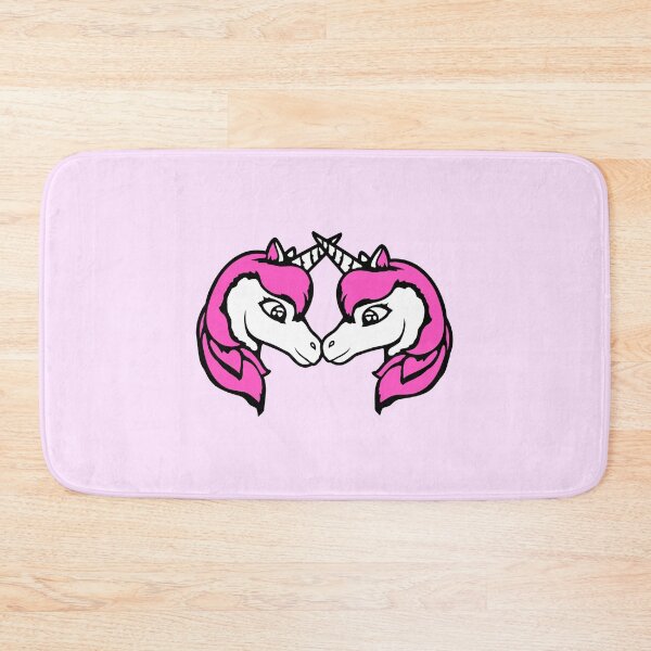 Item preview, 2 Unicorn Cool Team Friends Mythical Horn Horse Comic designed and sold by shirt-o-mat.