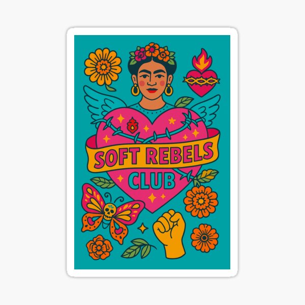 Item preview, Reina Fuerza – Latina Soft Rebels Club T-Shirt Design | Día de Muertos & Feminist Icons designed and sold by CuriosityIntl.
