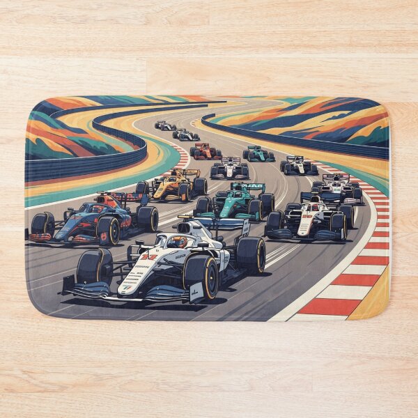 Item preview, Formula 1 Cars Racing Circuit | F1 Track Puzzle & Gifts designed and sold by Bobby Hart Creative.