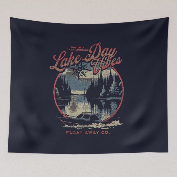Item preview, Lake Day Vibes designed and sold by BaffledSnout.