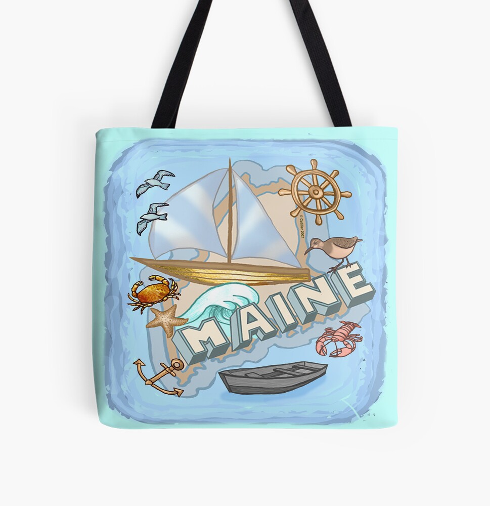 Maine tote bag