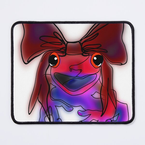 Item preview, Red dark coquette Frog with Big red Bow – animalzinhats designed and sold by Ashley’sAnimalz.