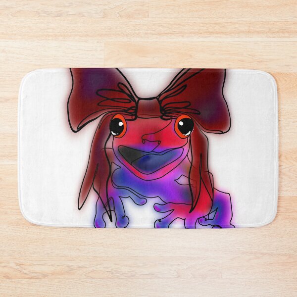 Item preview, Red dark coquette Frog with Big red Bow – animalzinhats designed and sold by Ashley’sAnimalz.