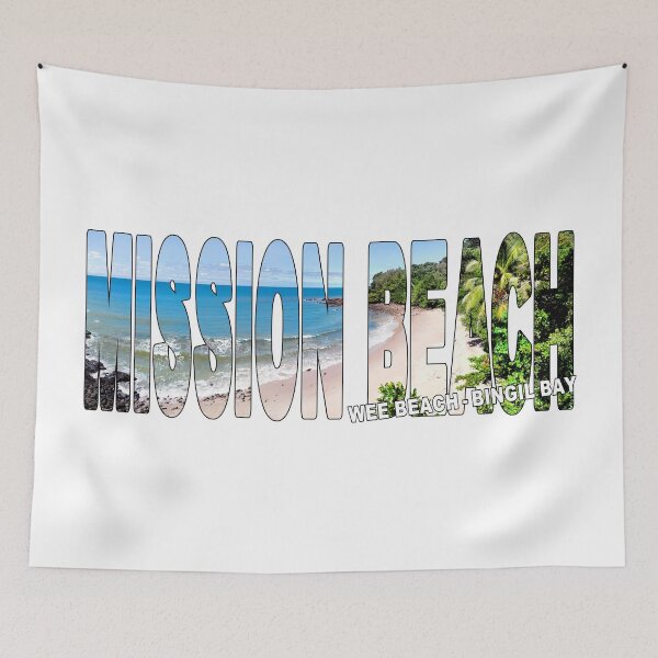Item preview, MISSION BEACH Wee Beach Bingil Bay - QLD Cute Beach designed and sold by Adam Gormley.
