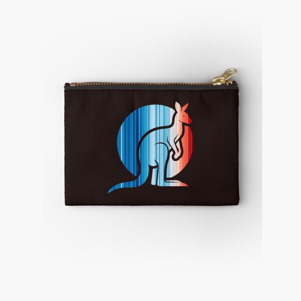 Item preview, Climate Change Stripes - Kangaroo outline designed and sold by Frank J. Art.