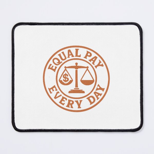 Item preview, Equal Pay Every Day Feminist Wage Equality Sticker | Retro Stamp Design Tee & Gift designed and sold by Merchbes.
