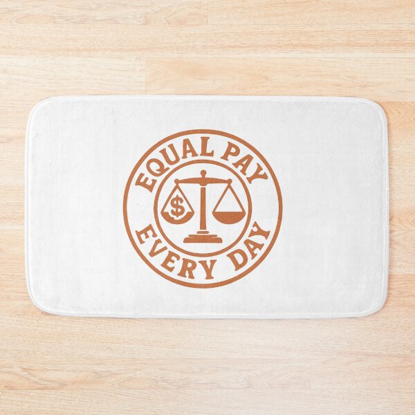 Item preview, Equal Pay Every Day Feminist Wage Equality Sticker | Retro Stamp Design Tee & Gift designed and sold by Merchbes.
