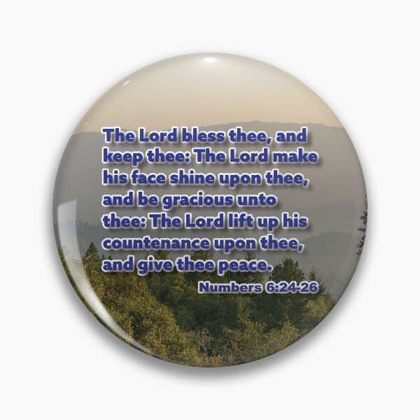 Item preview, Numbers 6 24-26 The Lord Bless Thee - Inspirational Bible Verse designed and sold by InsprtnlArtbyDP.
