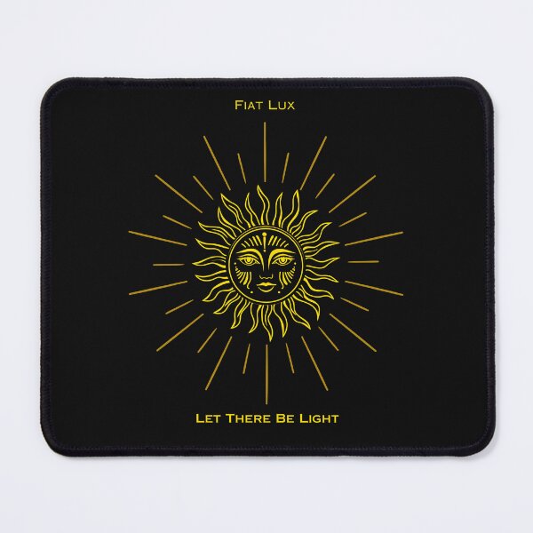 Item preview, Fiat Lux — Let there be light | For dark backgrounds designed and sold by Wild Sacred Soul.