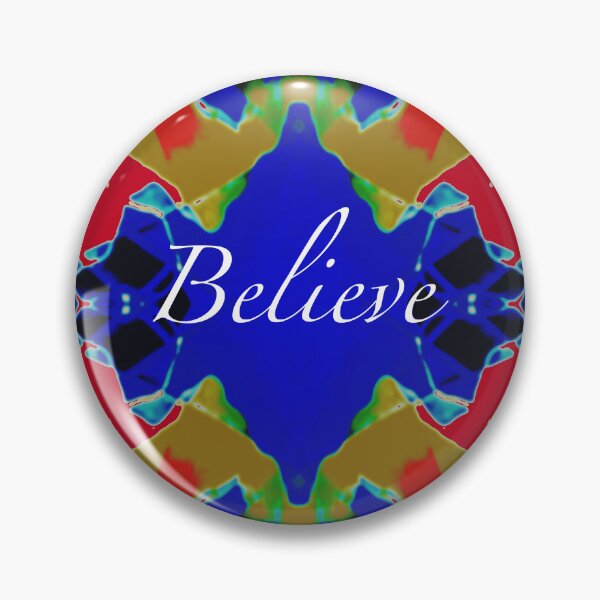 Item preview, "Believe" Mandala in Red and Blue designed and sold by Psychmaster.