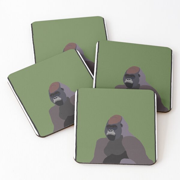 Item preview, Gorilla Tarot Card Strength designed and sold by StellarSophie.