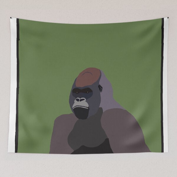Item preview, Gorilla Tarot Card Strength designed and sold by StellarSophie.