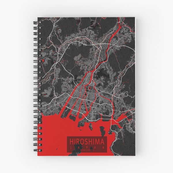 Item preview, Hiroshima City Map of Japan - Oriental designed and sold by deMAP.