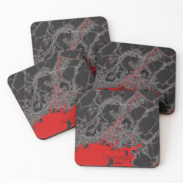 Item preview, Hiroshima City Map of Japan - Oriental designed and sold by deMAP.