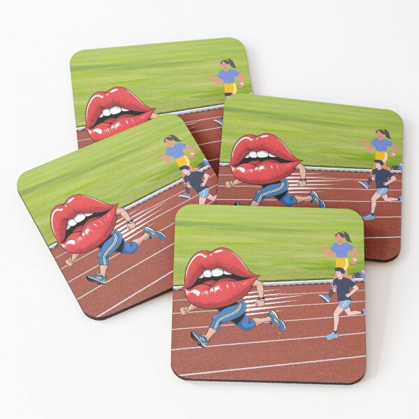 Item preview, The mouth is faster than the heart. designed and sold by BlissMarket.