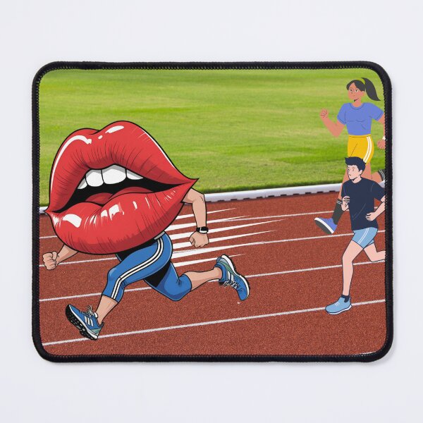 Item preview, The mouth is faster than the heart. designed and sold by BlissMarket.