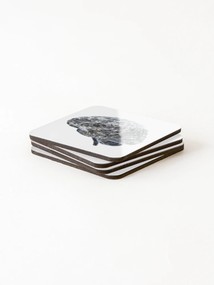 Thumbnail 4 of 5, Coasters (Set of 4), Coding Processo designed and sold by IssaraStudio.