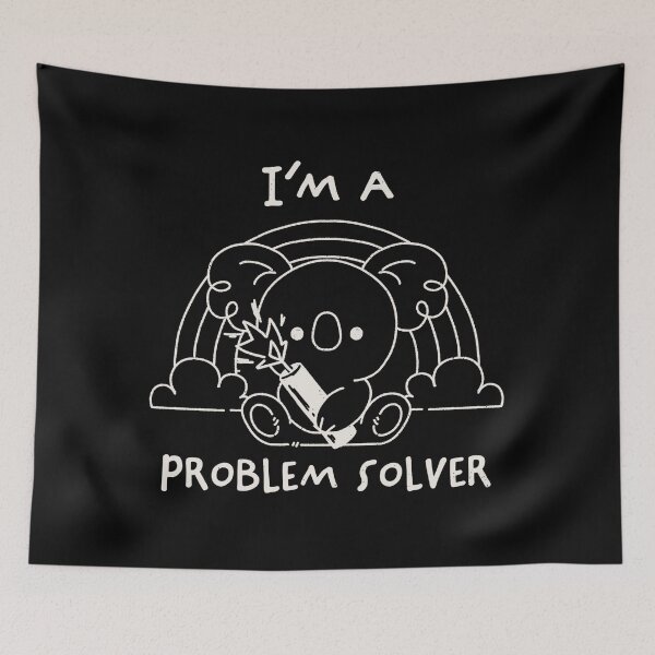 Item preview, I am a Problem Solver Koala by Tobe Fonseca designed and sold by Tobe Fonseca®.