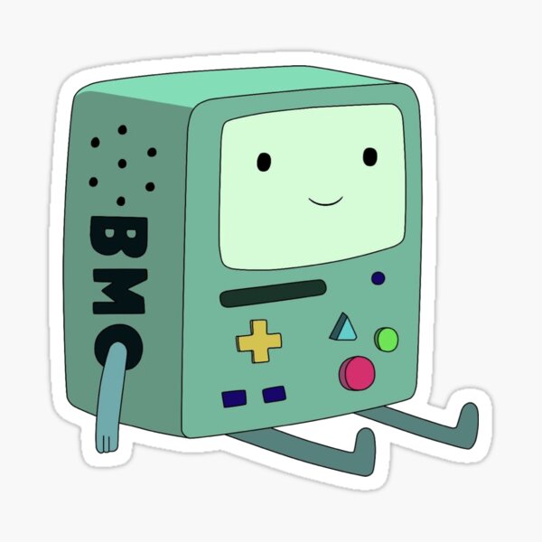 Item preview, BMO designed and sold by Cute Trendy Stickers.