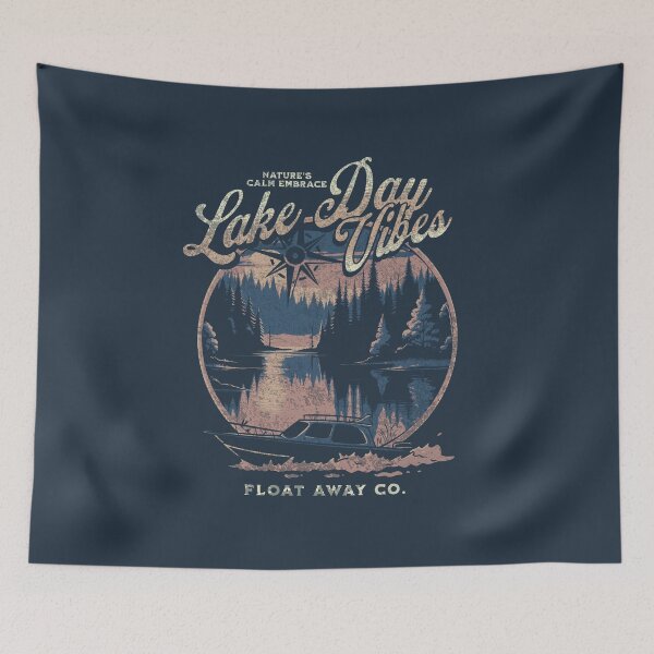 Item preview, Lake Day Vibes designed and sold by BaffledSnout.