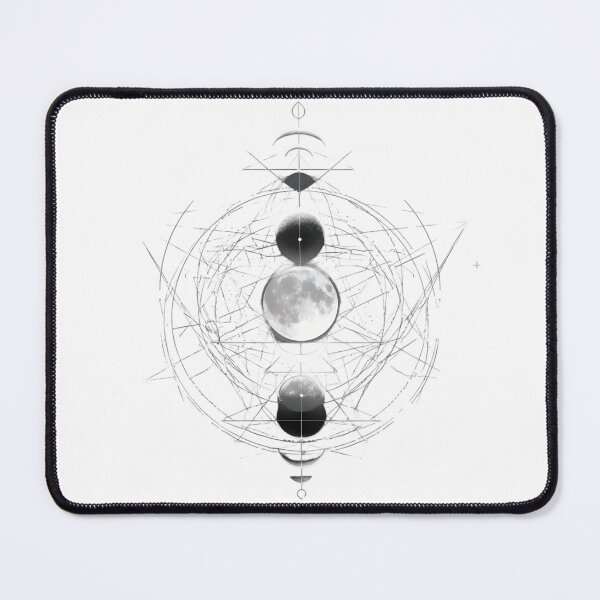 Item preview, Tattoo Style Moon designed and sold by IssaraStudio.