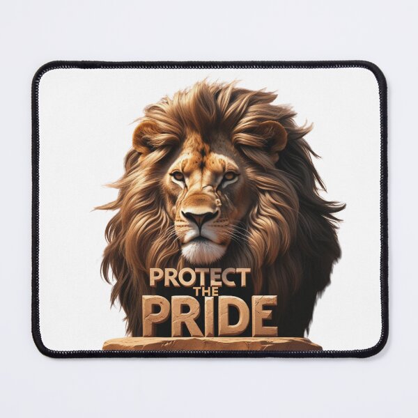 Item preview, Protect The Pride – Majestic Lion Wildlife Conservation Art designed and sold by RAA-Logo-Image.