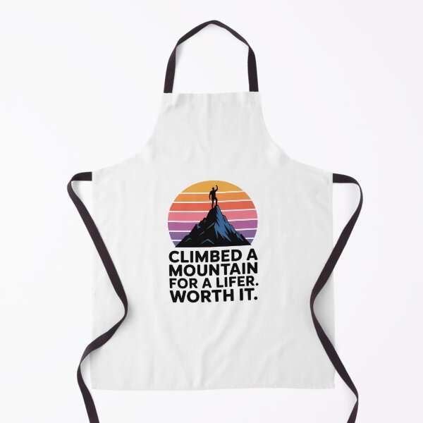 Item preview, Climbed a Mountain for a Lifer – Retro Birding Adventure Design designed and sold by Brainy Bird's Place.