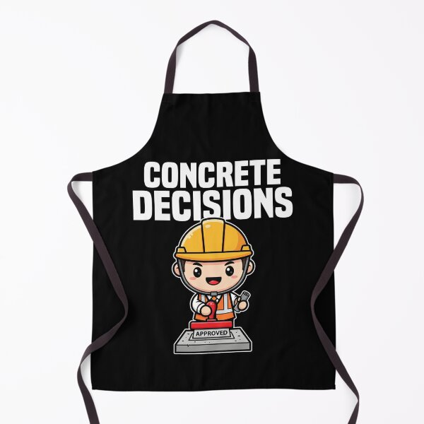 Item preview, CONCRETE DECISIONS - ENGINEER GIFT designed and sold by KEF Custom.