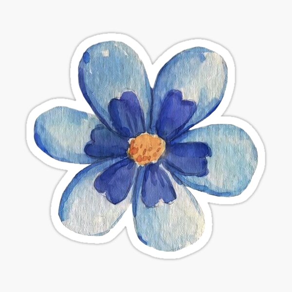 Item preview, Blue Flower designed and sold by lilahw1.