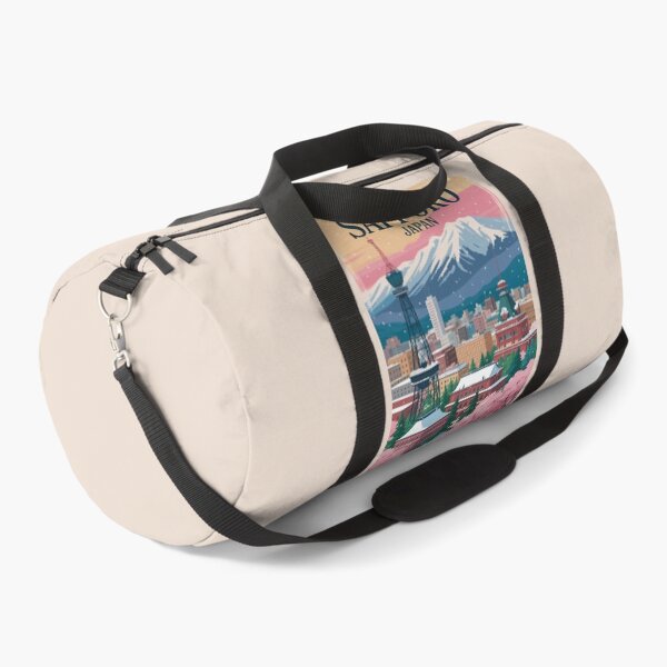 Item preview, Sapporo Japan Illustration Travel Art Vintage designed and sold by KrisSidDesigns.