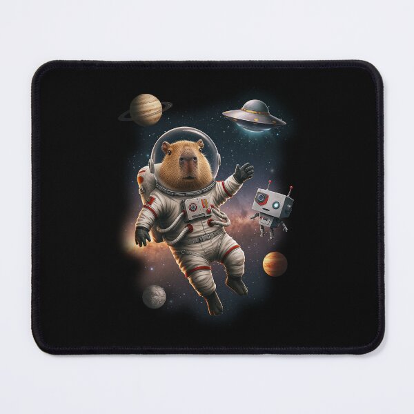 Item preview, Capybara Space Explorer designed and sold by HexOne.