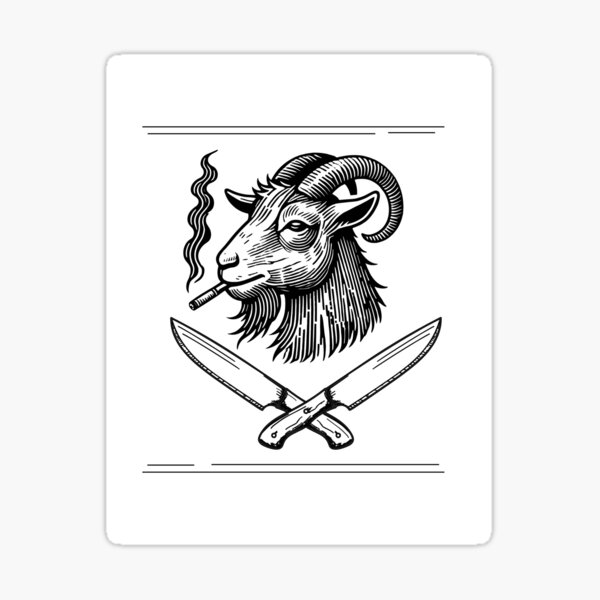 Item preview, Smokin' Goat designed and sold by rhansb72.