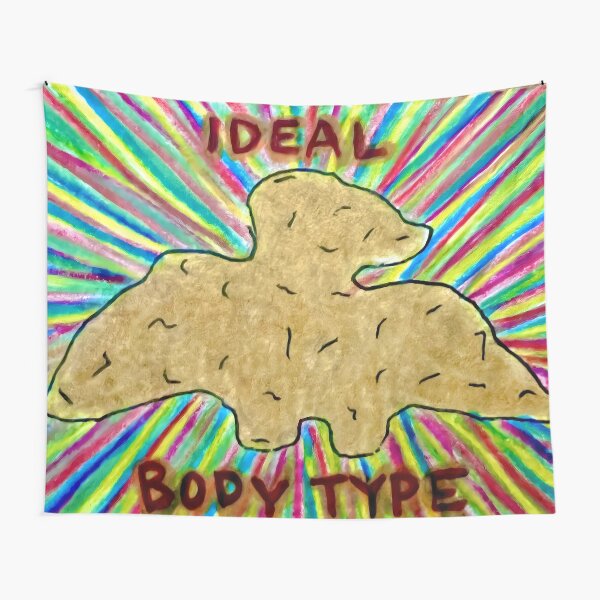 Ideal Pterodactyl Body Type Tapestry