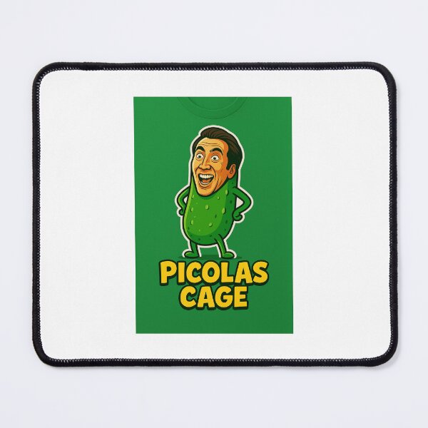 Item preview, Picolas Cage – Funny Pickle Nicolas Cage Meme Art designed and sold by QwikTees.
