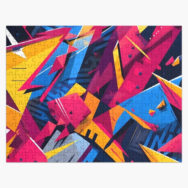 Item preview, Colorful Shards Of Contemporary Modern Abstract Designs  designed and sold by DEC02.