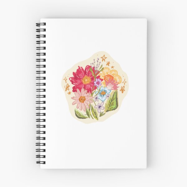 Item preview, wild flower bouquet pencil sketch designed and sold by olivia allan.
