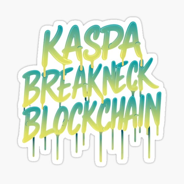 Item preview, Kaspa Is the Exit Plan designed and sold by RadDeck.