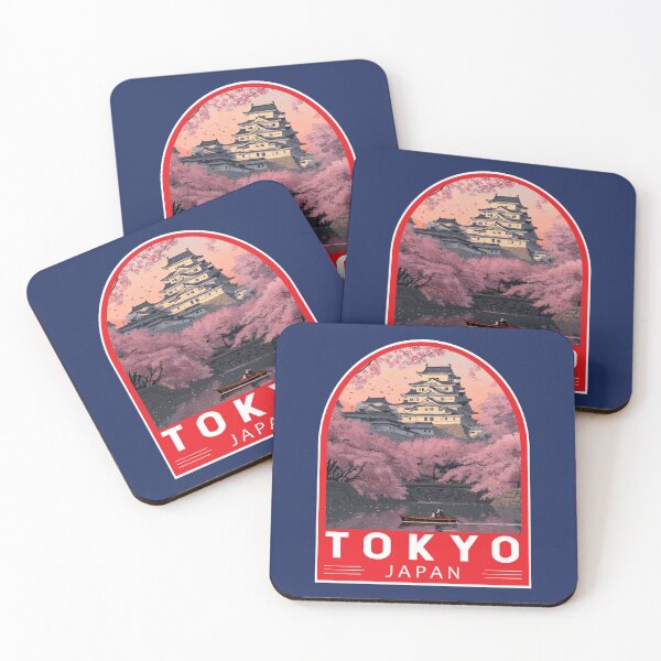 Item preview, Tokyo Japan Travel Art Emblem designed and sold by KrisSidDesigns.