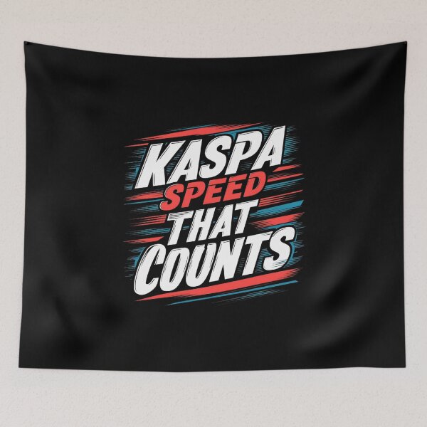 Item preview, Silent Hash. Loud Impact. Kaspa designed and sold by RadDeck.