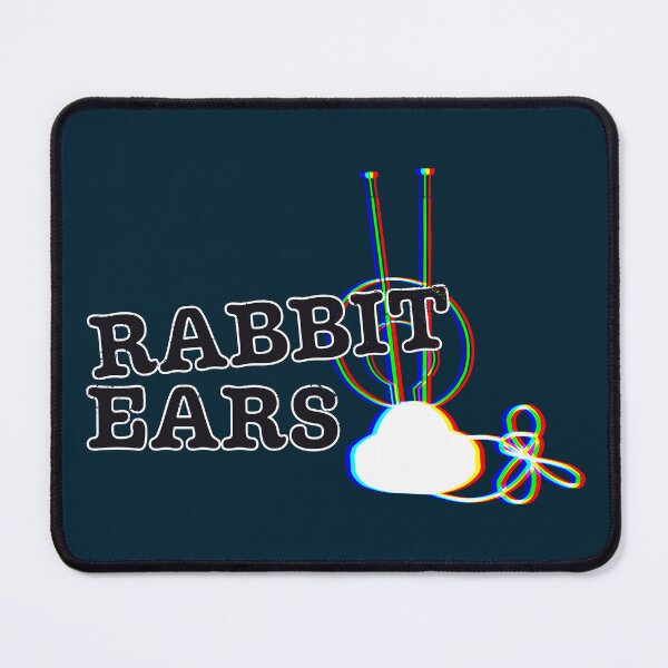 Item preview, Rabbit Ears EDM Glitch Art Design Retro TV Antenna Rave Aesthetic Trippy RGB Vaporwave Style Festival Techno Graphic Party Shirt designed and sold by XanaduHills.