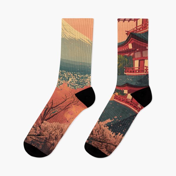 Item preview, Tokyo Japan Travel Art Vintage designed and sold by KrisSidDesigns.