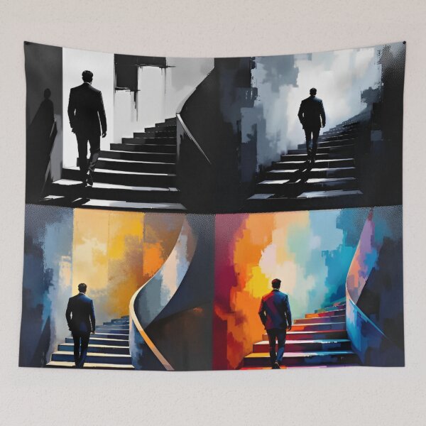 Item preview, Chromatic Ascent designed and sold by AJSRPrints.