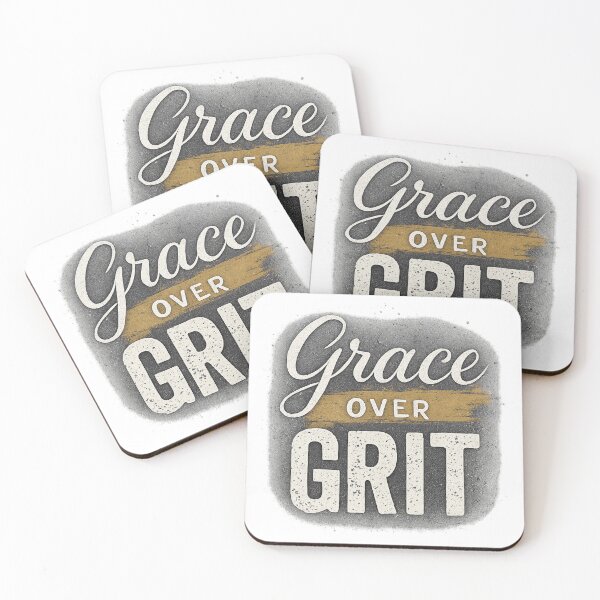 Item preview, Grace Over Grit — Noir Dawn Urban Faith Art designed and sold by Noir Dawnn.