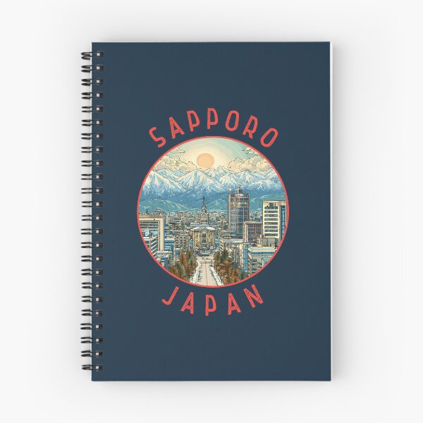 Item preview, Sapporo Japan Retro Distressed Circle designed and sold by KrisSidDesigns.