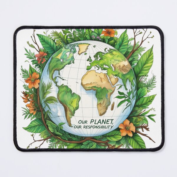 Item preview, Our Planet, Our Responsibility – Earth Conservation Design designed and sold by RAA-Logo-Image.