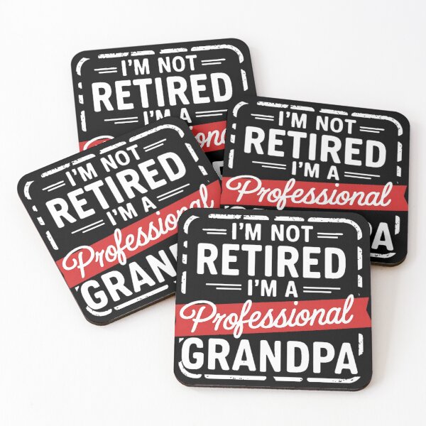 Item preview, I'm Not Retired, I'm A Professional Grandpa designed and sold by PlanetMarker.
