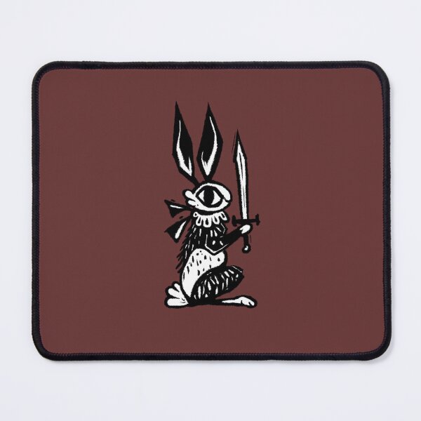 Item preview, Wood block Rabbit designed and sold by vaLeerieCurios.