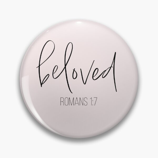 Item preview, Beloved Inspired from Romans 1:7 | Bible Verse | Inspirational | Minimalist Series #3 designed and sold by JirehKollezion.