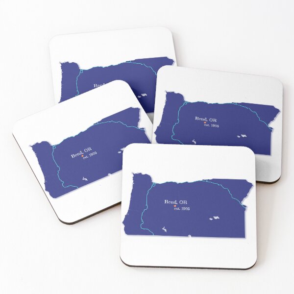 Item preview, Bend, OR [Blue] designed and sold by PhilbonianDezin.