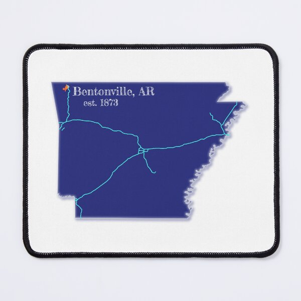 Item preview, Bentonville, AR [Blue] designed and sold by PhilbonianDezin.